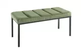 Lavice BOUTIQUE 80 CM zelená manšestr Lavice BOUTIQUE 80 CM zelená manšestr