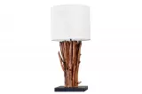 Stolní lampa EUPHORIA I 60 CM masiv longanské dřevo Stolní lampa EUPHORIA I 60 CM masiv longanské dřevo