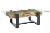 Konferenční stolek BARRACUDA 130 CM masiv teak Konferenční stolek BARRACUDA 130 CM masiv teak
