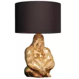 Stolní lampa WILDLIFE GORILA 60 CM zlatá Stolní lampa WILDLIFE GORILA 60 CM zlatá