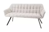Stolová lavice PAPILLON 165 CM šampaňská strukturovaná látka Stolová lavice PAPILLON 165 CM šampaňská strukturovaná látka