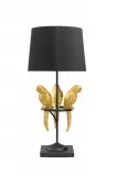 Stolní lampa WILDLIFE PARROT 75 CM černá zlatá Stolní lampa WILDLIFE PARROT 75 CM černá zlatá