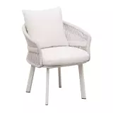 Zahradní jídelní židle AiO TAUPE WHITE Zahradní jídelní židle AiO TAUPE WHITE