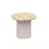 Zahradní odkládací stolek AiO TAUPE WHITE Zahradní odkládací stolek AiO TAUPE WHITE