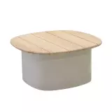 Zahradní konferenční stolek AiO 80 CM TAUPE Zahradní konferenční stolek AiO 80 CM TAUPE