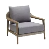Zahradní křeslo LEO GREY Zahradní křeslo LEO GREY