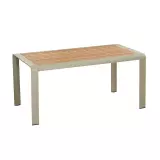 Zahradní jídelní stůl NOTTINGHAM 160 CM TAUPE Zahradní jídelní stůl NOTTINGHAM 160 CM TAUPE