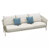 Zahradní třímístná pohovka CALYPSO BEIGE Zahradní třímístná pohovka CALYPSO BEIGE