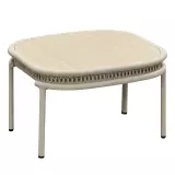 Zahradní odkládací stolek CALYPSO 80 CM BEIGE/SINTERED STONE Zahradní odkládací stolek CALYPSO 80 CM BEIGE/SINTERED STONE