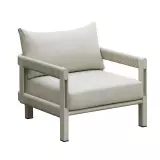 Zahradní křeslo PAROS TAUPE