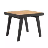 Zahradní jídelní stůl EMOTI 90 CM BLACK Zahradní jídelní stůl EMOTI 90 CM BLACK