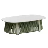 Zahradní konferenční stolek PAROS 120 CM GREEN