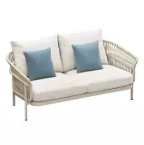 Zahradní dvoumístná pohovka CALYPSO BEIGE Zahradní dvoumístná pohovka CALYPSO BEIGE