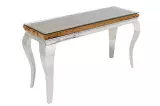 Konzolový stolek MODERN BAROCCO BARRACUDA 140 CM chrom Konzolový stolek MODERN BAROCCO BARRACUDA 140 CM chrom