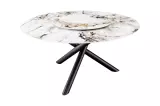 Kulatý jídelní stůl SPIN MULTICOLOR 150 CM keramika otočný Kulatý jídelní stůl SPIN MULTICOLOR 150 CM keramika otočný