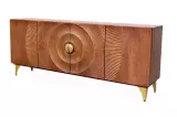 Komoda GOLDEN SUNSET 180 CM hnědá masiv mango