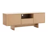 Televizní stolek SAVOY 3D 150 CM béžový/travertin Televizní stolek SAVOY 3D 150 CM béžový/travertin