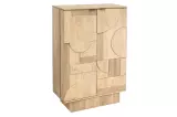Barová skříň ART DECO WHITE 140 CM masiv mango Barová skříň ART DECO WHITE 140 CM masiv mango