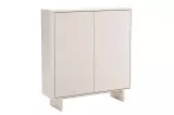 Vysoká komoda SAVOY 3D 130 CM bílá/mramor Vysoká komoda SAVOY 3D 130 CM bílá/mramor