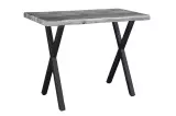 Barový stůl WILD 120 CM vzhled šedý divoký dub Barový stůl WILD 120 CM vzhled šedý divoký dub