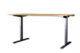 Výškově nastavitelný kancelářský stůl OAK DESK 140 CM dubový vzhled Výškově nastavitelný kancelářský stůl OAK DESK 140 CM dubový vzhled