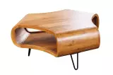 Konferenční stolek SPIN 90 CM masiv akácie honey Konferenční stolek SPIN 90 CM masiv akácie honey