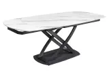Jídelní stůl INCEPTION WHITE 130-190 CM keramika rozkládací Jídelní stůl INCEPTION WHITE 130-190 CM keramika rozkládací