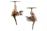 2SET věšák/police WILDLIFE BIRDS 45 CM starožitná zlatá 2SET věšák/police WILDLIFE BIRDS 45 CM starožitná zlatá
