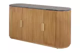 Komoda VENEZIANO 170 CM zelený mramor/masiv mango Komoda VENEZIANO 170 CM zelený mramor/masiv mango