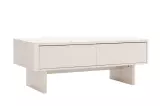 Konferenční stolek SAVOY 3D 120 CM bílý/mramor Konferenční stolek SAVOY 3D 120 CM bílý/mramor