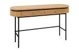 Konzolový stolek ATELIER 120 CM dubová dýha Konzolový stolek ATELIER 120 CM dubová dýha
