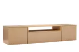 Závěsný televizní stolek LOFT 160 CM greige/dub Závěsný televizní stolek LOFT 160 CM greige/dub