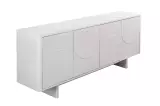 Komoda SAVOY 3D 180 CM bílá/mramor Komoda SAVOY 3D 180 CM bílá/mramor