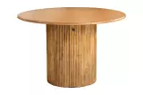 Kulatý jídelní stůl s ÚP TRES CHIC 120 CM masiv mango Kulatý jídelní stůl s ÚP TRES CHIC 120 CM masiv mango