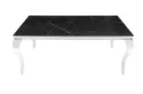 Jídelní stůl MODERN BAROCCO 180 CM chrom slinutý kámen Jídelní stůl MODERN BAROCCO 180 CM chrom slinutý kámen
