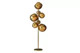 Stojací lampa LIQUID DIAMOND 170 CM zlatá Stojací lampa LIQUID DIAMOND 170 CM zlatá