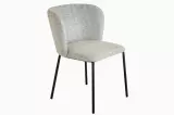 2SET jídelní židle LYON modrá kostkovaná bouclé 2SET jídelní židle LYON modrá kostkovaná bouclé