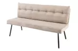 Stolová lavice BIG GEORGE 160 CM šampaňská béžová Stolová lavice BIG GEORGE 160 CM šampaňská béžová