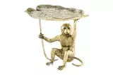 Odkládací stolek WILDLIFE MONKEY 55 CM zlatý Odkládací stolek WILDLIFE MONKEY 55 CM zlatý