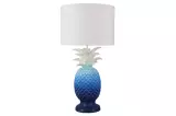 Stolní lampa PINEAPPLE 50 CM modrá/bílá Stolní lampa PINEAPPLE 50 CM modrá/bílá