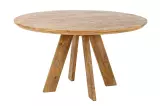 Kulatý jídelní stůl ART WOOD 120 CM masiv mango Kulatý jídelní stůl ART WOOD 120 CM masiv mango