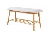 Botník ZEN-BO 90 CM bambus přírodní/béžová Botník ZEN-BO 90 CM bambus přírodní/béžová