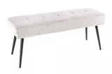 Lavice BOUTIQUE 100 CM béžová manšestr Lavice BOUTIQUE 100 CM béžová manšestr