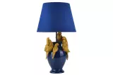 Stolní lampa WILDLIFE PARROT 55 CM modrá/zlatá Stolní lampa WILDLIFE PARROT 55 CM modrá/zlatá