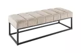 Lavice PETIT BEAUTE 110 CM greige šampaňská colin bouclé Lavice PETIT BEAUTE 110 CM greige šampaňská colin bouclé