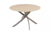Kulatý jídelní stůl ALPINE TRAVERTIN 120 CM keramika Kulatý jídelní stůl ALPINE TRAVERTIN 120 CM keramika