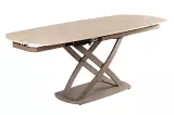 Jídelní stůl INCEPTION GREIGE 130-190 CM travertin rozkládací Jídelní stůl INCEPTION GREIGE 130-190 CM travertin rozkládací