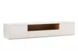 Závěsný televizní stolek LOFT 150 CM bílá/dub Závěsný televizní stolek LOFT 150 CM bílá/dub