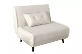 Rozkládací křeslo SMART MULTIFUNCTION 100 CM béžová manšestr Rozkládací křeslo SMART MULTIFUNCTION 100 CM béžová manšestr