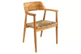 2SET jídelní židle KENNEDY masiv teak/ratan 2SET jídelní židle KENNEDY masiv teak/ratan